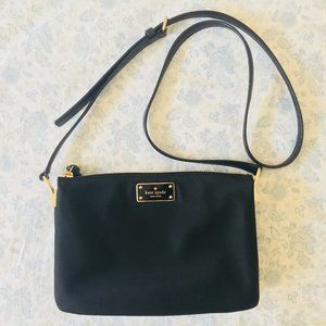 Kate Spade Black Nylon Crossbody Bag